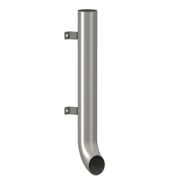 Stainless Steel 850mm Reinforced Pipe with Shoe