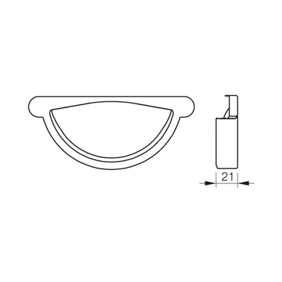 Self-Locking Universal Stop End