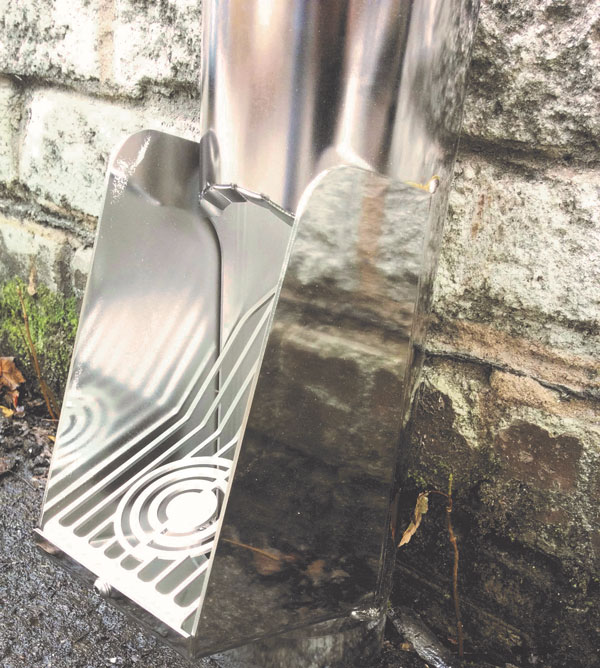 Stainless Steel 300mm Reinforced Leaf Trap