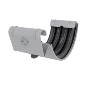Aluminium Gutter Joint with Rubber Seal